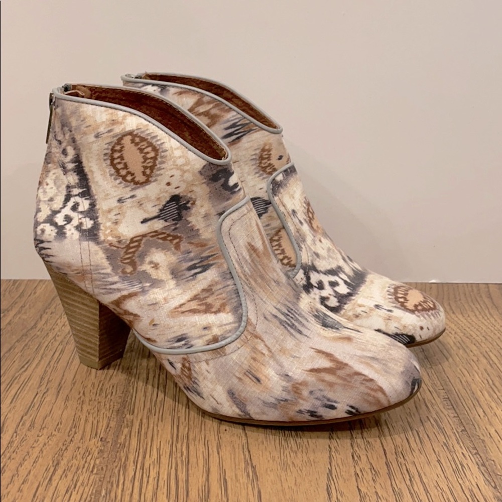 Western / boho booties from Anthropologie